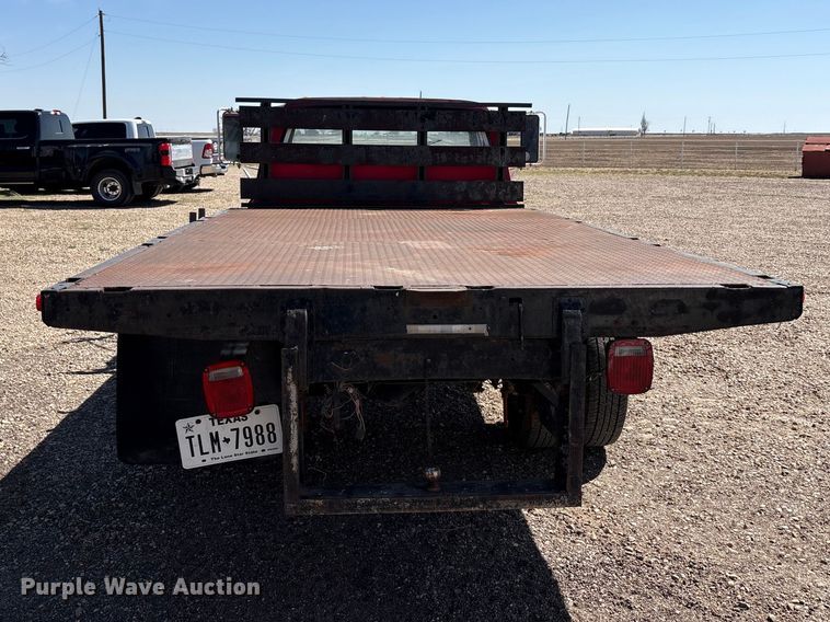 image for item EU0408 1983 Chevrolet C30 flatbed pickup truck