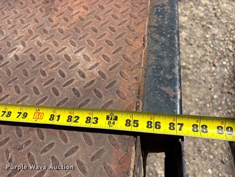 image for item EU0408 1983 Chevrolet C30 flatbed pickup truck