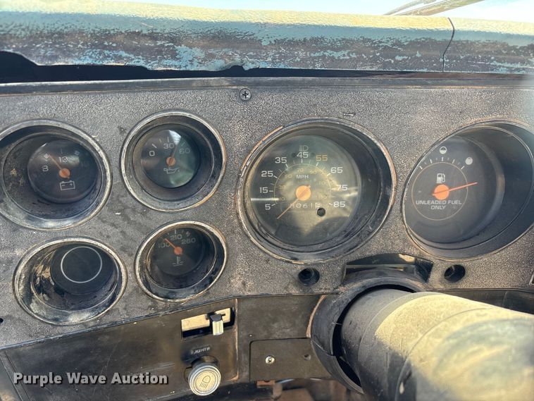 image for item EU0408 1983 Chevrolet C30 flatbed pickup truck