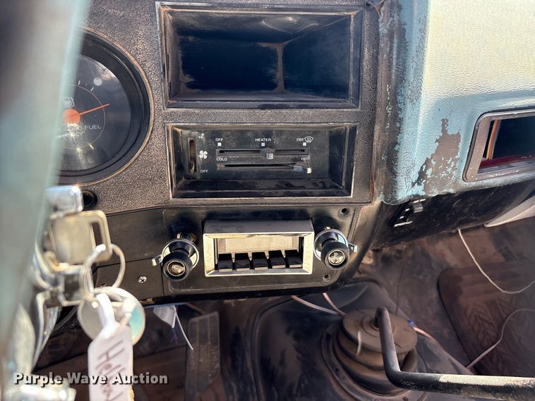 image for item EU0408 1983 Chevrolet C30 flatbed pickup truck