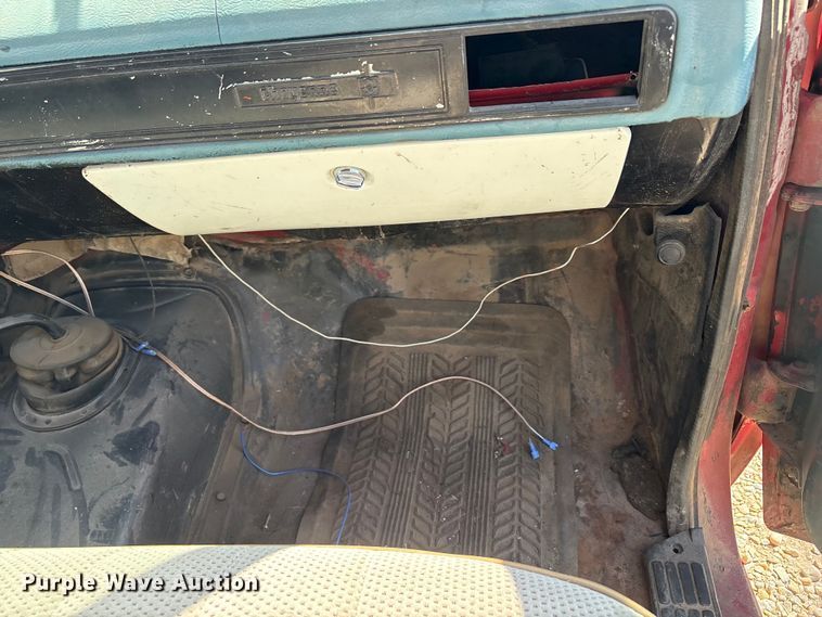 image for item EU0408 1983 Chevrolet C30 flatbed pickup truck