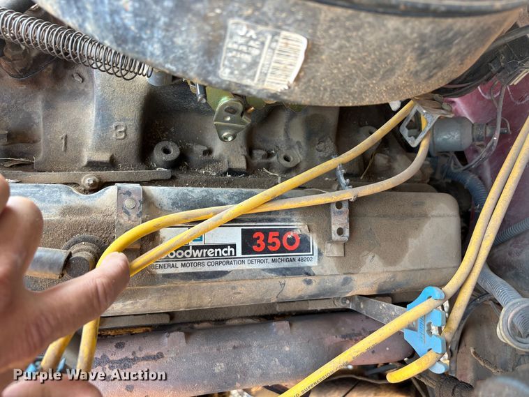 image for item EU0408 1983 Chevrolet C30 flatbed pickup truck