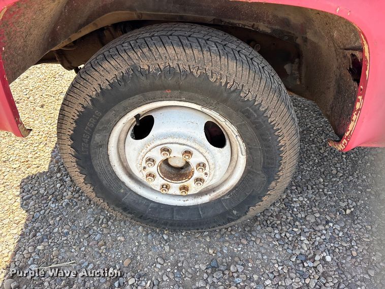 image for item EU0408 1983 Chevrolet C30 flatbed pickup truck