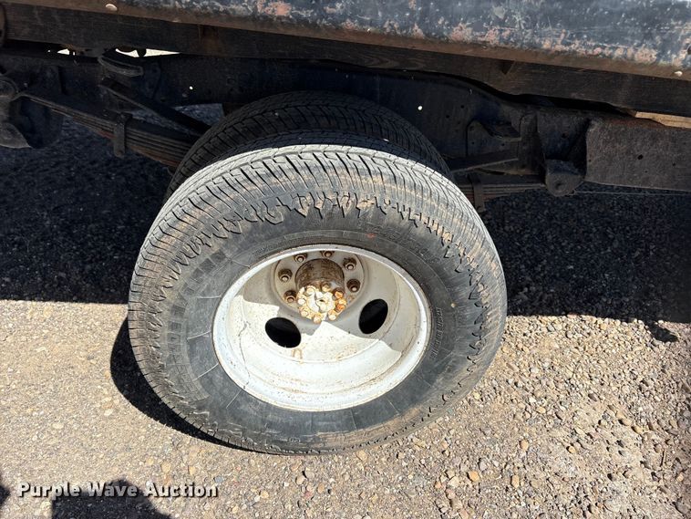 image for item EU0408 1983 Chevrolet C30 flatbed pickup truck