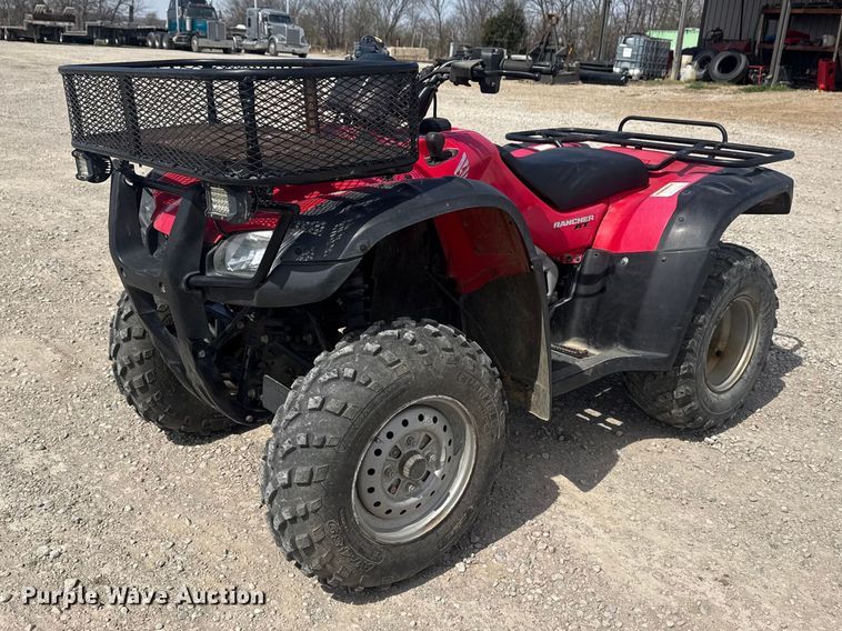 image for item EU4130 2005 Honda Rancher AT ATV