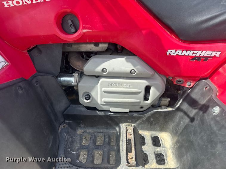 image for item EU4130 2005 Honda Rancher AT ATV