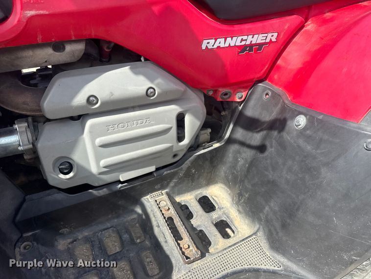 image for item EU4130 2005 Honda Rancher AT ATV
