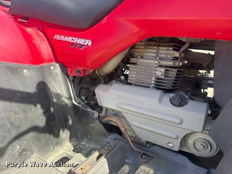 image for item EU4130 2005 Honda Rancher AT ATV