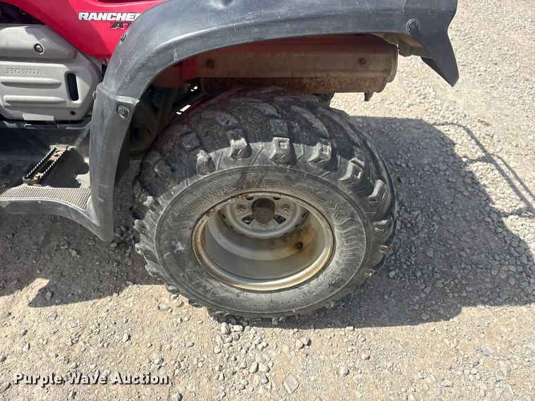image for item EU4130 2005 Honda Rancher AT ATV