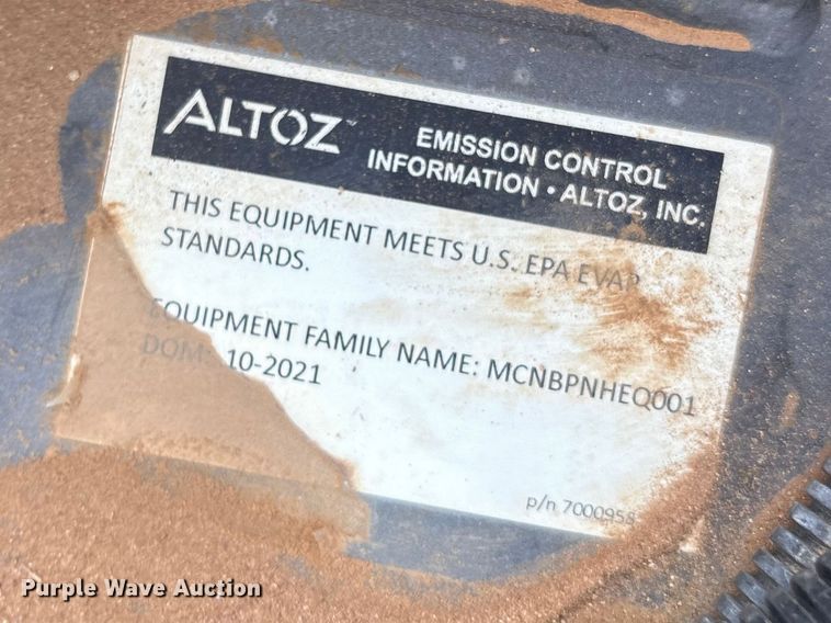 image for item EU4915 2021 Altoz TRX 766I ZTR lawn mower