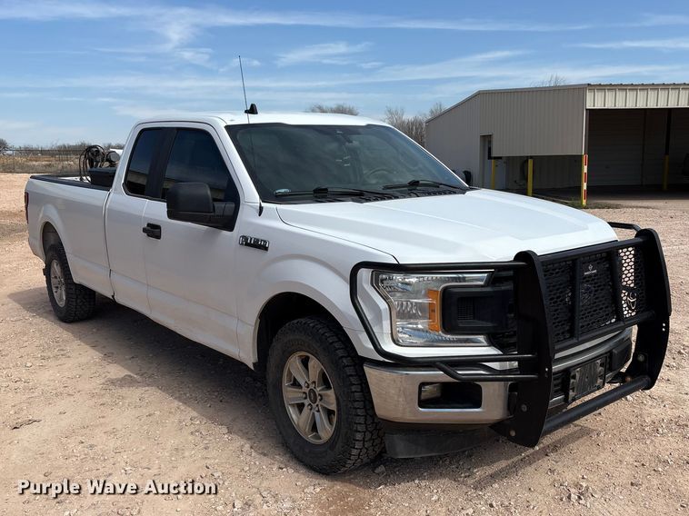 image for item EU4960 2020 Ford F150 XL Ext. Cab pickup truck