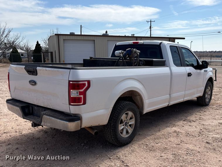 image for item EU4960 2020 Ford F150 XL Ext. Cab pickup truck