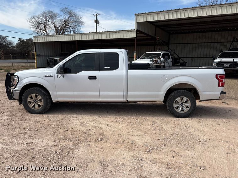 image for item EU4960 2020 Ford F150 XL Ext. Cab pickup truck