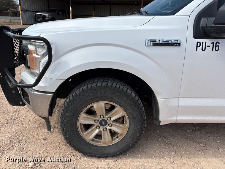 image for item EU4960 2020 Ford F150 XL Ext. Cab pickup truck