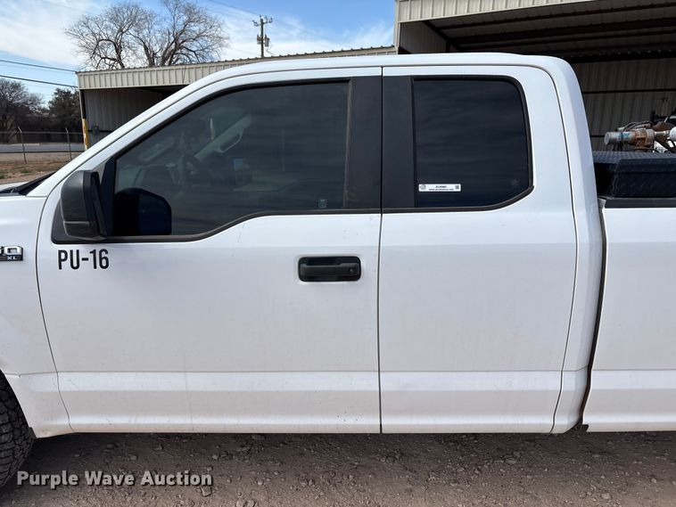 image for item EU4960 2020 Ford F150 XL Ext. Cab pickup truck