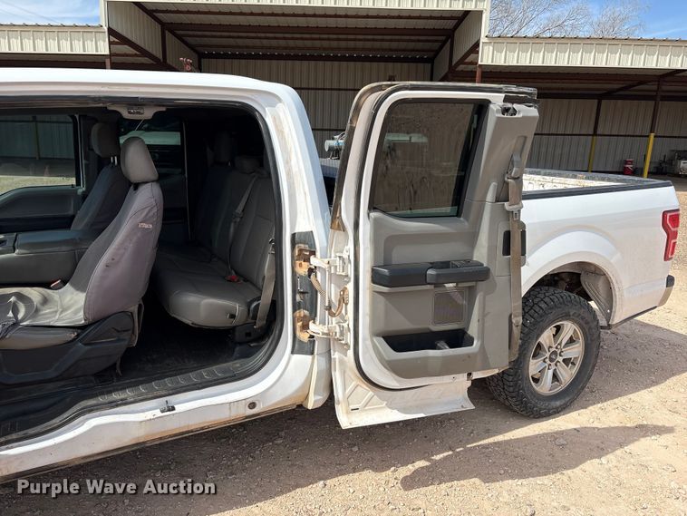 image for item EU4960 2020 Ford F150 XL Ext. Cab pickup truck