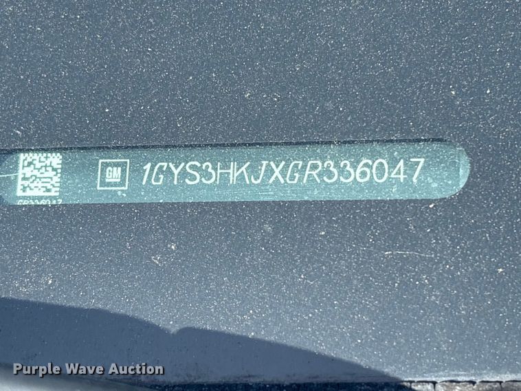 image for item EU7418 2016 Cadillac Escalade SUV