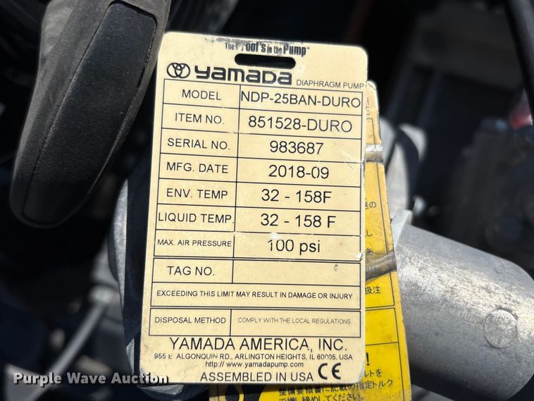 image for item EU8601 Fuel and lube skid
