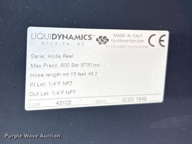 image for item EU8603 Heritage industries lube skid