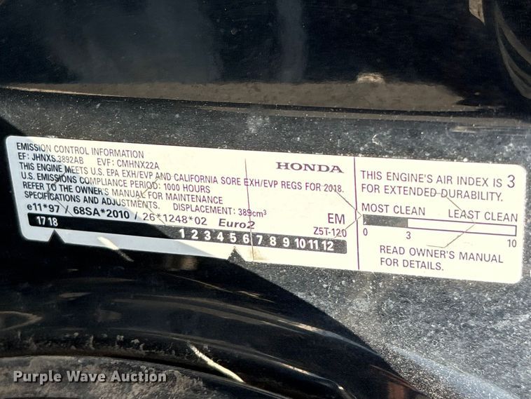 image for item EU8603 Heritage industries lube skid