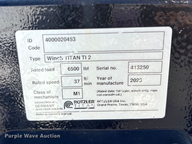 image for item EU8604 2023 Stellar 12621 crane