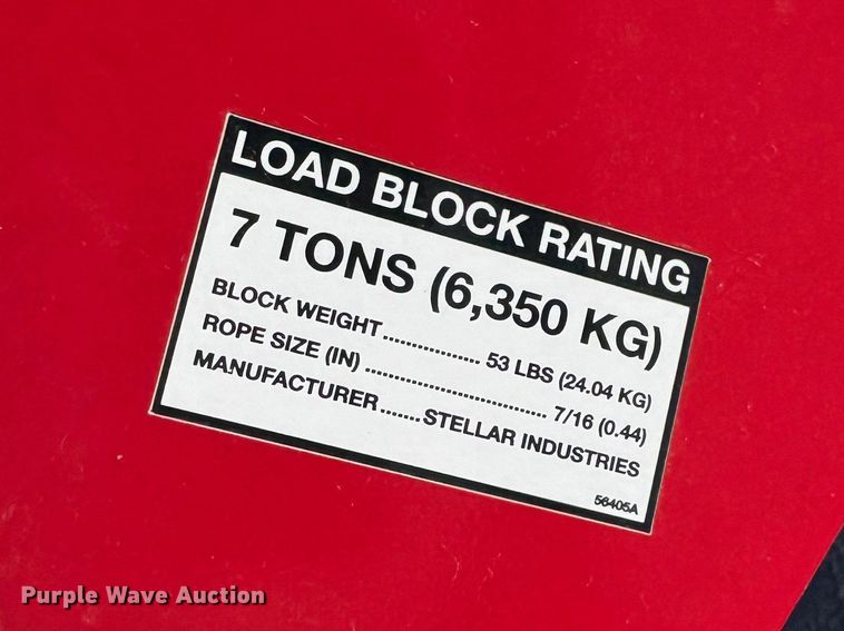 image for item EU8606 2022 Stellar 12621 crane