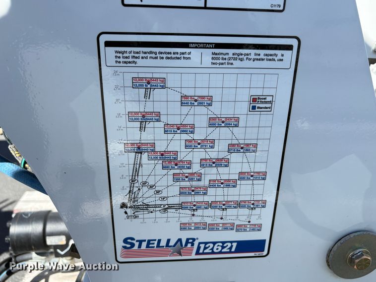 image for item EU8607 2023 Stellar 12621 crane