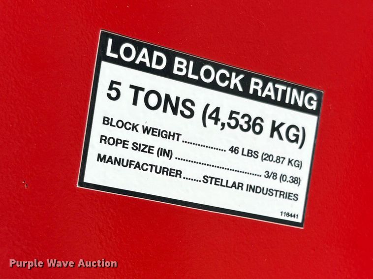 image for item EU8609 2023 Stellar 7630 crane