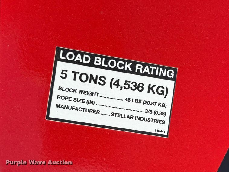 image for item EU8611 2024 Stellar 7630 crane