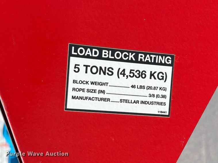 image for item EU8612 2024 Stellar 7630 crane