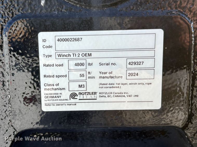 image for item EU8612 2024 Stellar 7630 crane