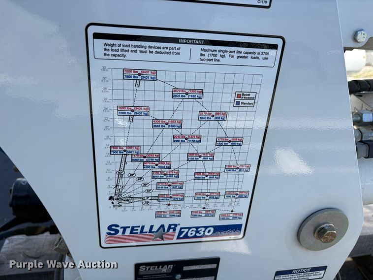 image for item EU8612 2024 Stellar 7630 crane