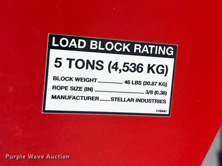 image for item EU8613 2024 Stellar 7630 crane