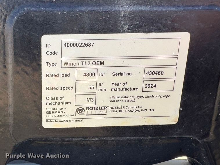 image for item EU8613 2024 Stellar 7630 crane