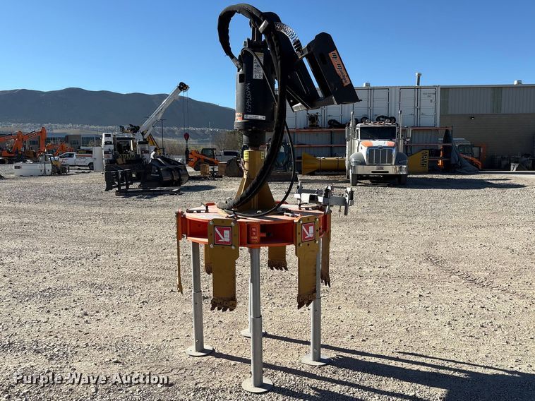 image for item EU8614 Mr Manhole Six Shooter skid steer manhole cutter