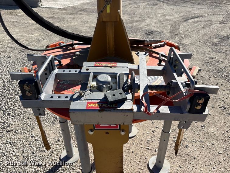 image for item EU8614 Mr Manhole Six Shooter skid steer manhole cutter