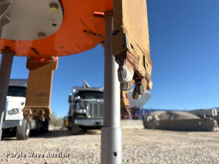 image for item EU8614 Mr Manhole Six Shooter skid steer manhole cutter