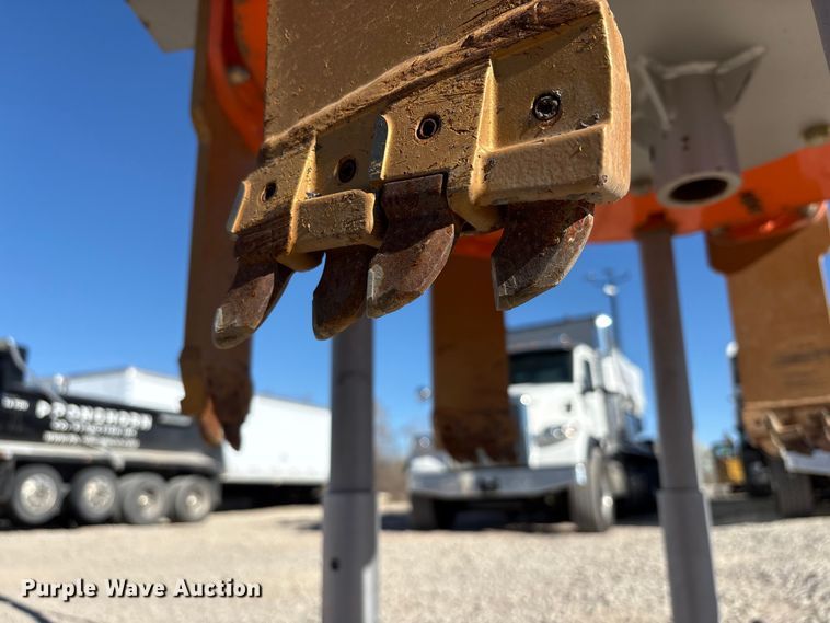 image for item EU8614 Mr Manhole Six Shooter skid steer manhole cutter