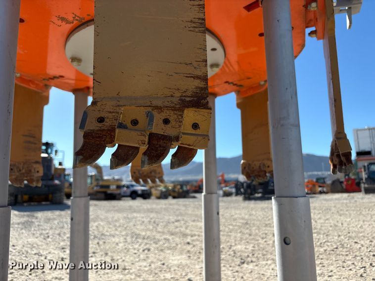 image for item EU8614 Mr Manhole Six Shooter skid steer manhole cutter