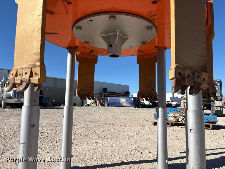 image for item EU8614 Mr Manhole Six Shooter skid steer manhole cutter