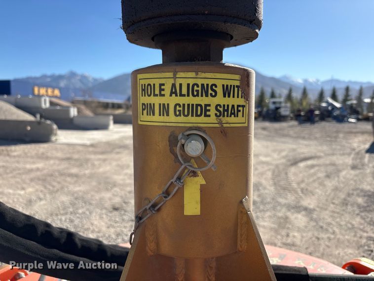 image for item EU8614 Mr Manhole Six Shooter skid steer manhole cutter