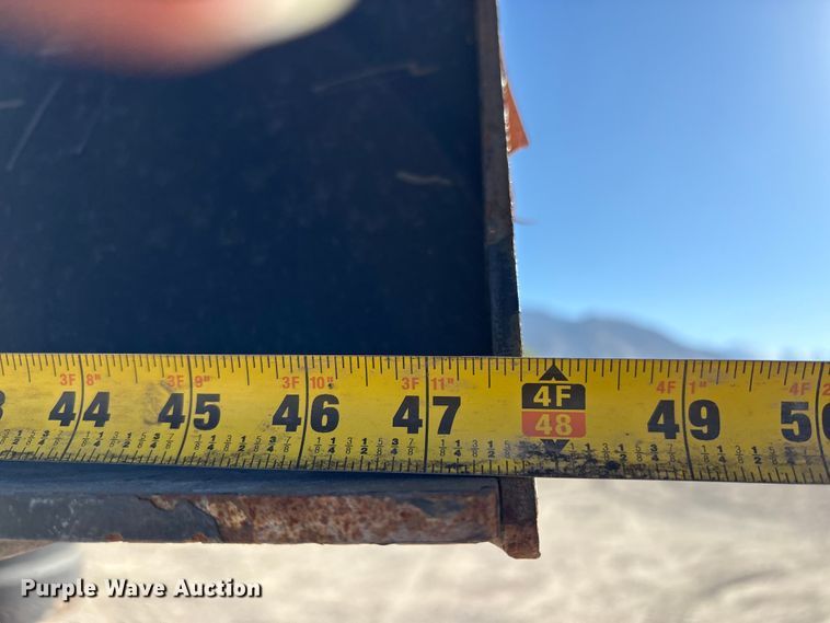 image for item EU8614 Mr Manhole Six Shooter skid steer manhole cutter