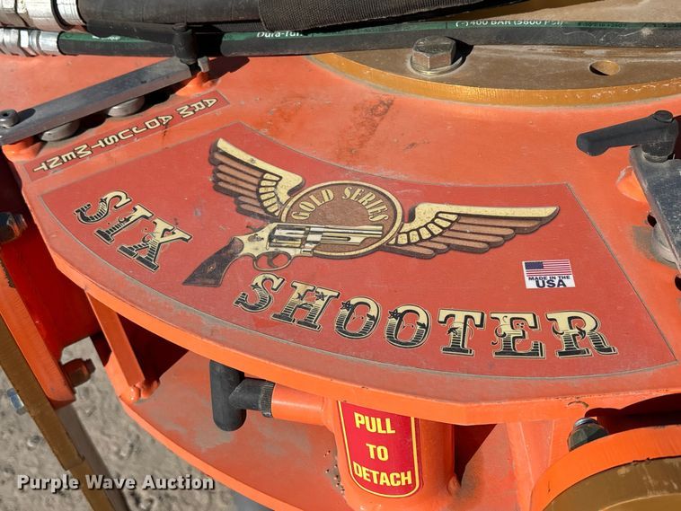 image for item EU8614 Mr Manhole Six Shooter skid steer manhole cutter