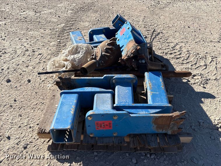 image for item EU8614 Mr Manhole Six Shooter skid steer manhole cutter