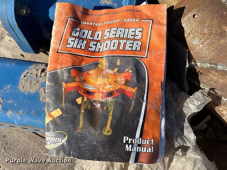 image for item EU8614 Mr Manhole Six Shooter skid steer manhole cutter