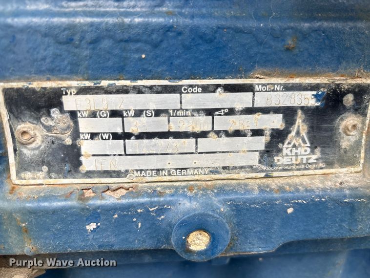 image for item EV2025 Gorman-Rupp 16A2F3L water pump