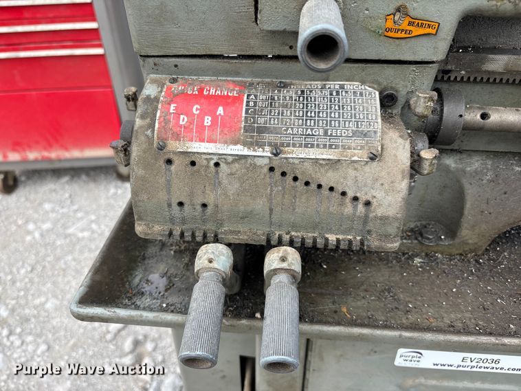image for item EV2036 Craftsman Commercial 10128990 metal lathe