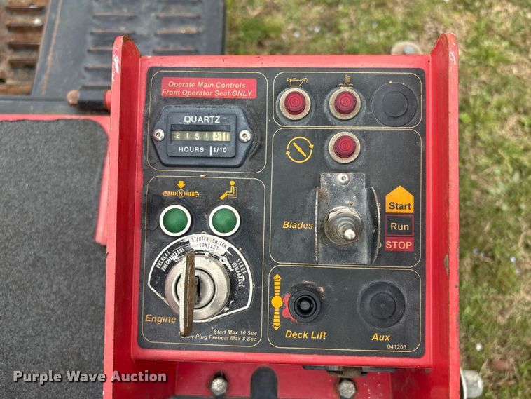 image for item EV2831 Lastec 3682 ZTR lawn mower