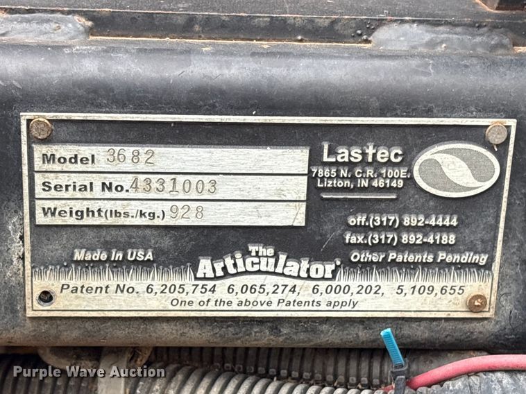 image for item EV2831 Lastec 3682 ZTR lawn mower