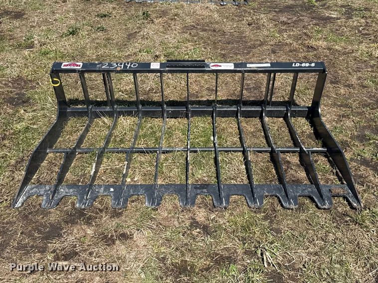 image for item EV7559 Stout LD-69-6 skid steer rock bucket